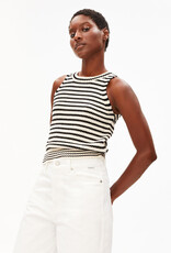 Armedangels Armedangels, Stripe Knit Top, undyed black, S