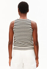 Armedangels Armedangels, Stripe Knit Top, undyed black, XS