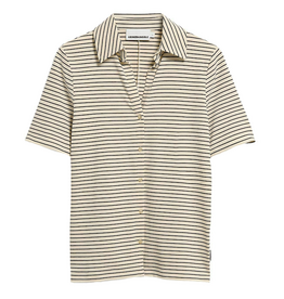 Armedangels Armedangels, Nalitaa Striped Blouse, oatmilk-black, M