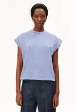 Armedangels Armedangels, Slub Jersey Stripe T-Shirt, oatmilk-dynamo blue, M