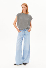 Armedangels Armedangels, Slub Jersey Stripe T-Shirt, black-oatmilk, XS