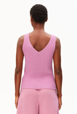 Armedangels Armedangels, Linen Blend Knit Top, washed berry, M