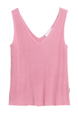 Armedangels Armedangels, Linen Blend Knit Top, washed berry, S