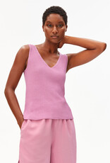 Armedangels Armedangels, Linen Blend Knit Top, washed berry, S