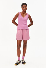 Armedangels Armedangels, Linen Blend Knit Top, washed berry, S