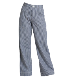 Dedicated Dedicated, Vara Work Stripe, blue, S