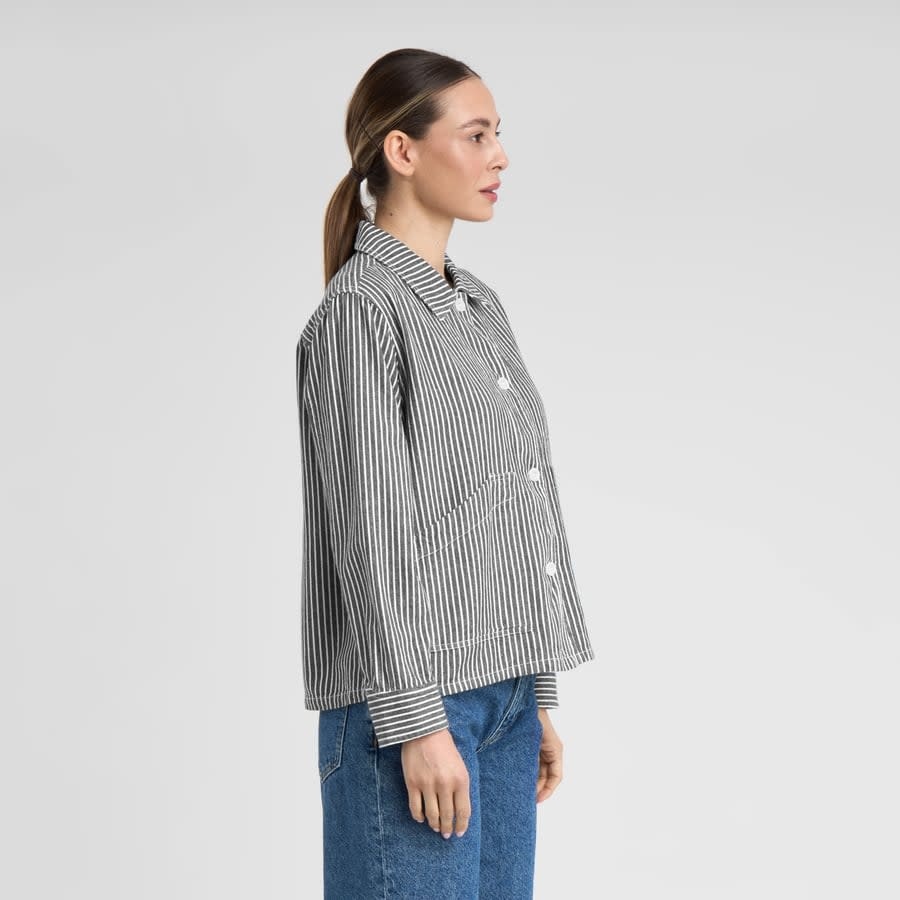 Dedicated Dedicated, Stiby Work Stripe, blue, M