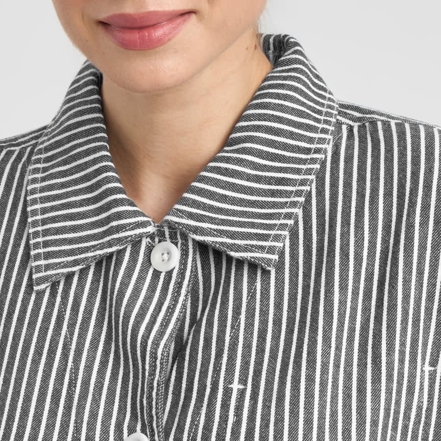 Dedicated Dedicated, Stiby Work Stripe, blue, XS