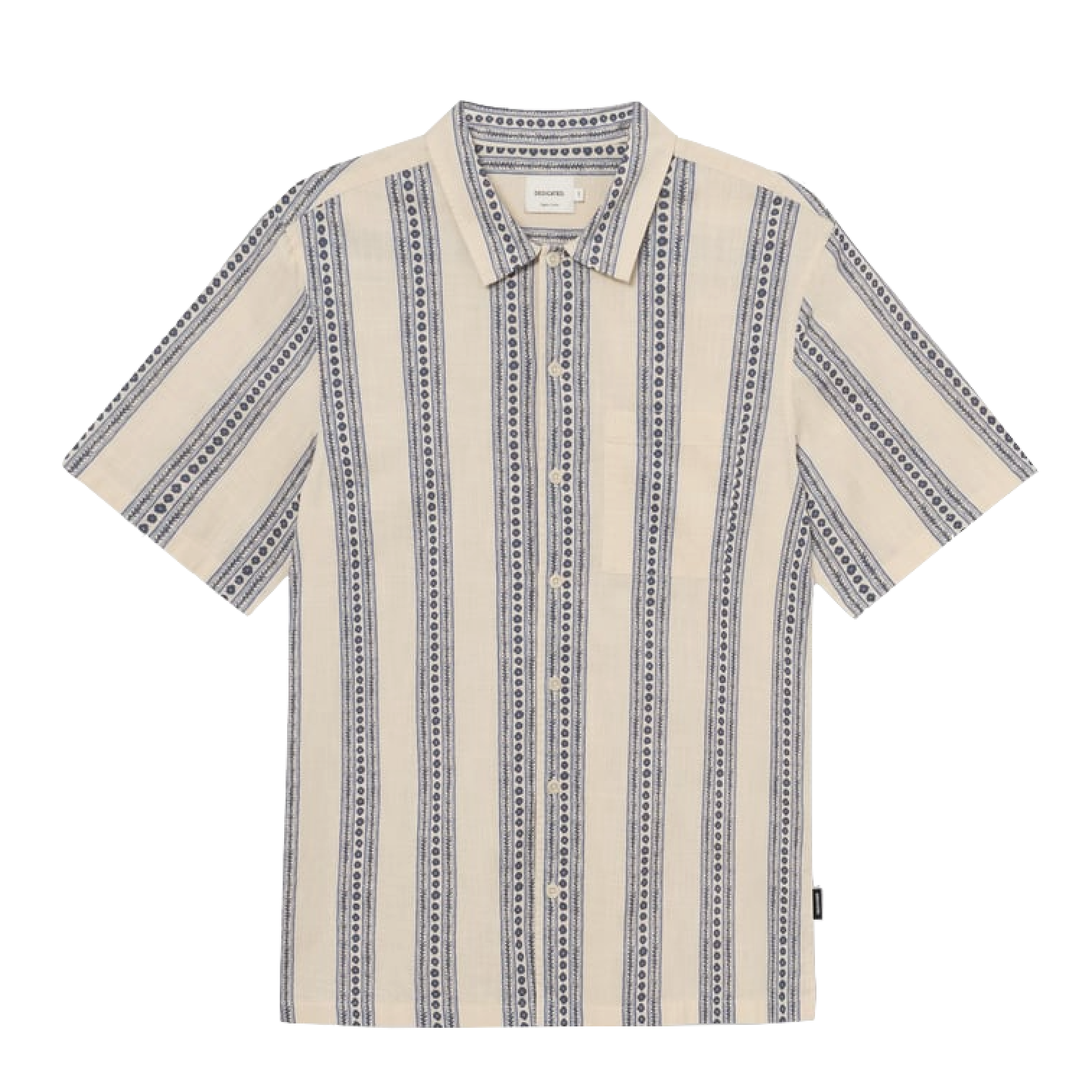 Dedicated Dedicated, Brantevik Floral Stripe, blue, L