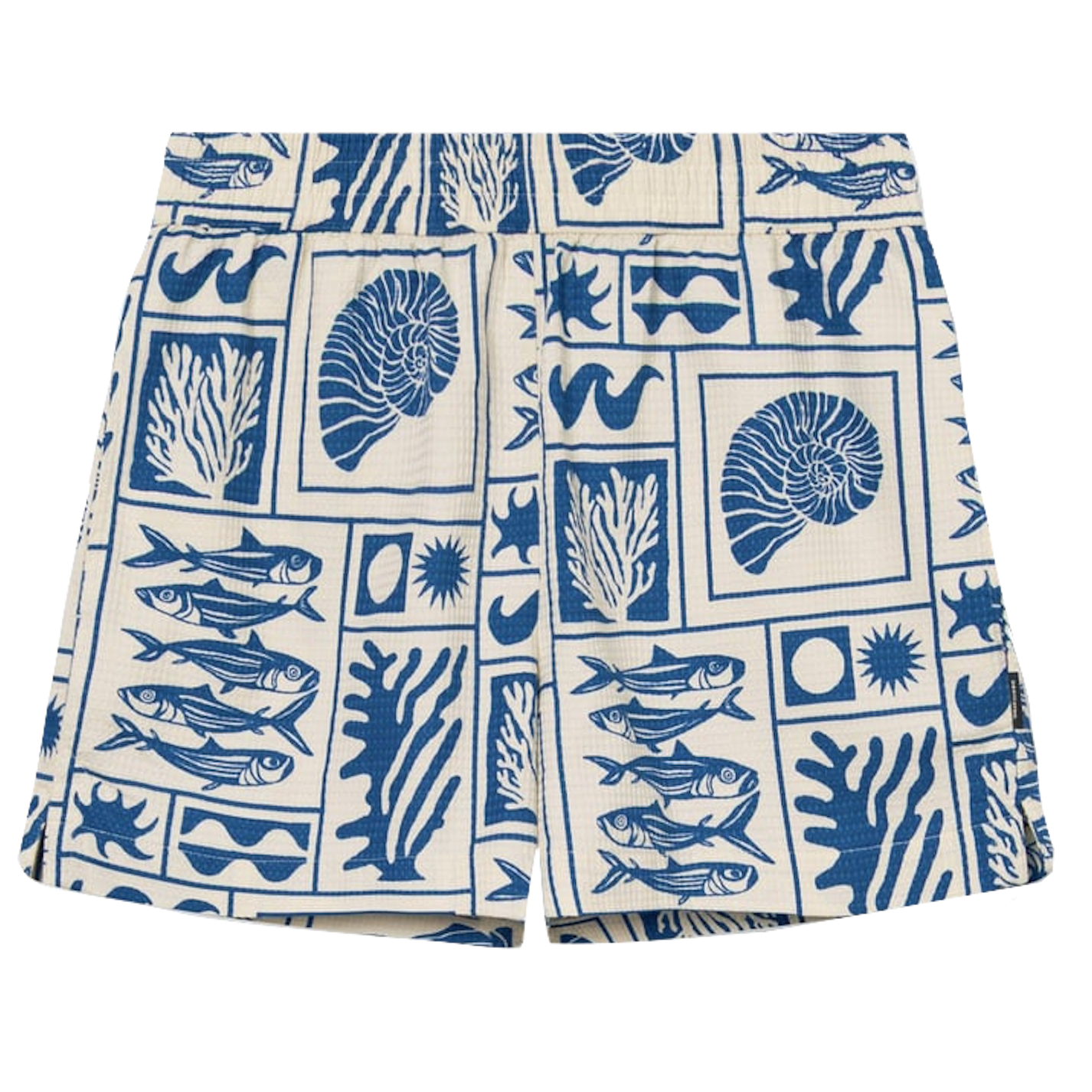 Dedicated Dedicated, Aspudden Ocean Squares, oat white, XS