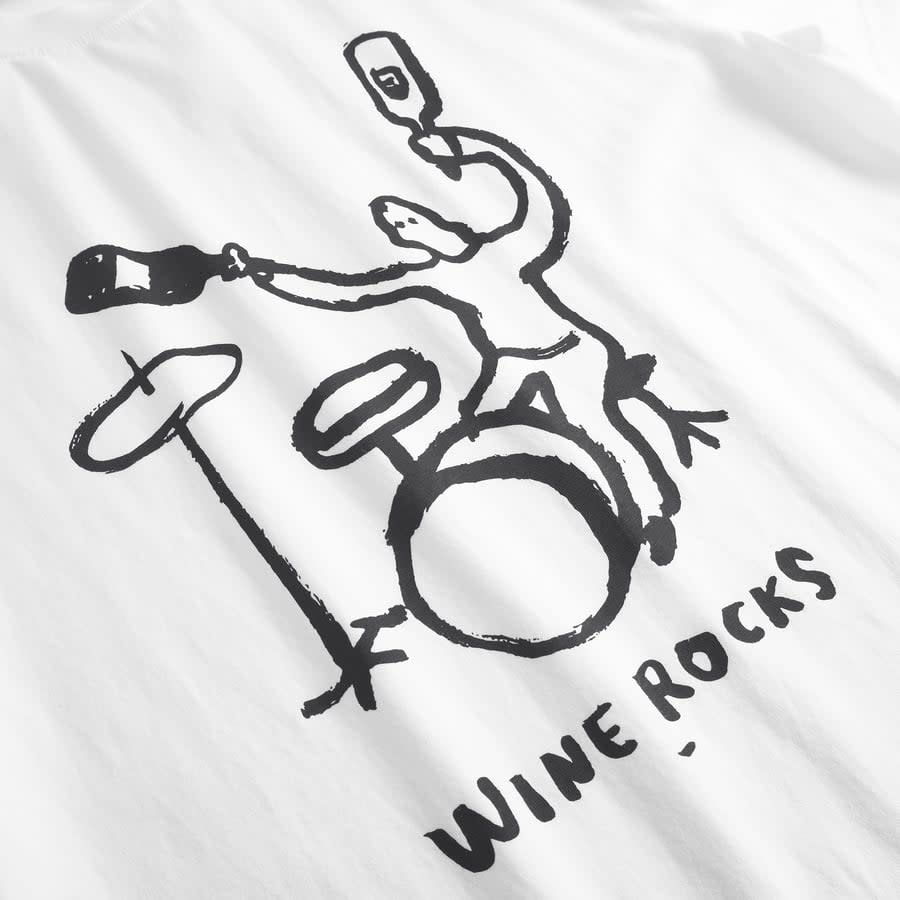 Dedicated Dedicated, Stockholm Wine Rocks, white, XL