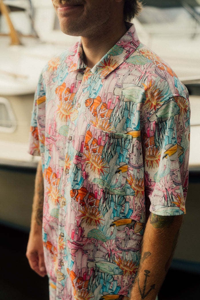 Lakor Lakor, Underwater Garden SS, multi color, XL