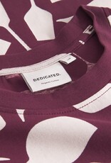 Dedicated Dedicated, Stockholm, Wine Cups, fig red, XL