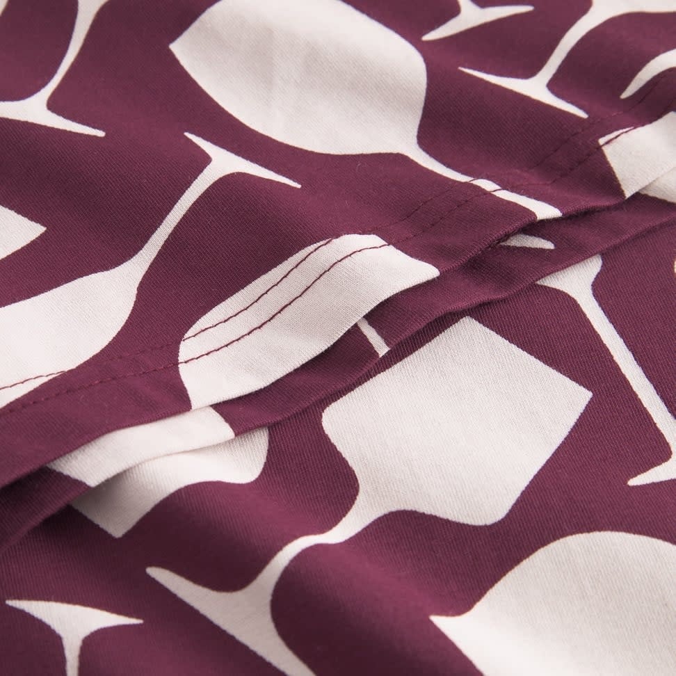 Dedicated Dedicated, Stockholm, Wine Cups,  fig red, L