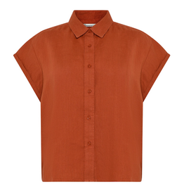 KnowledgeCotton Apparel KnowledgeCotton, Aster Fold Up, burnt brick, S