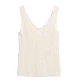 Armedangels Armedangels, Linen Blend Knit Top, undyed, M