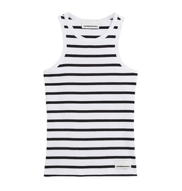 Armedangels Armedangels, Kanitaa Stripe, white-black, L