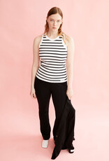 Armedangels Armedangels, Kanitaa Stripe, white-black, L