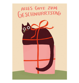 Slinga Slinga, Postkarte, geschnurrtstag