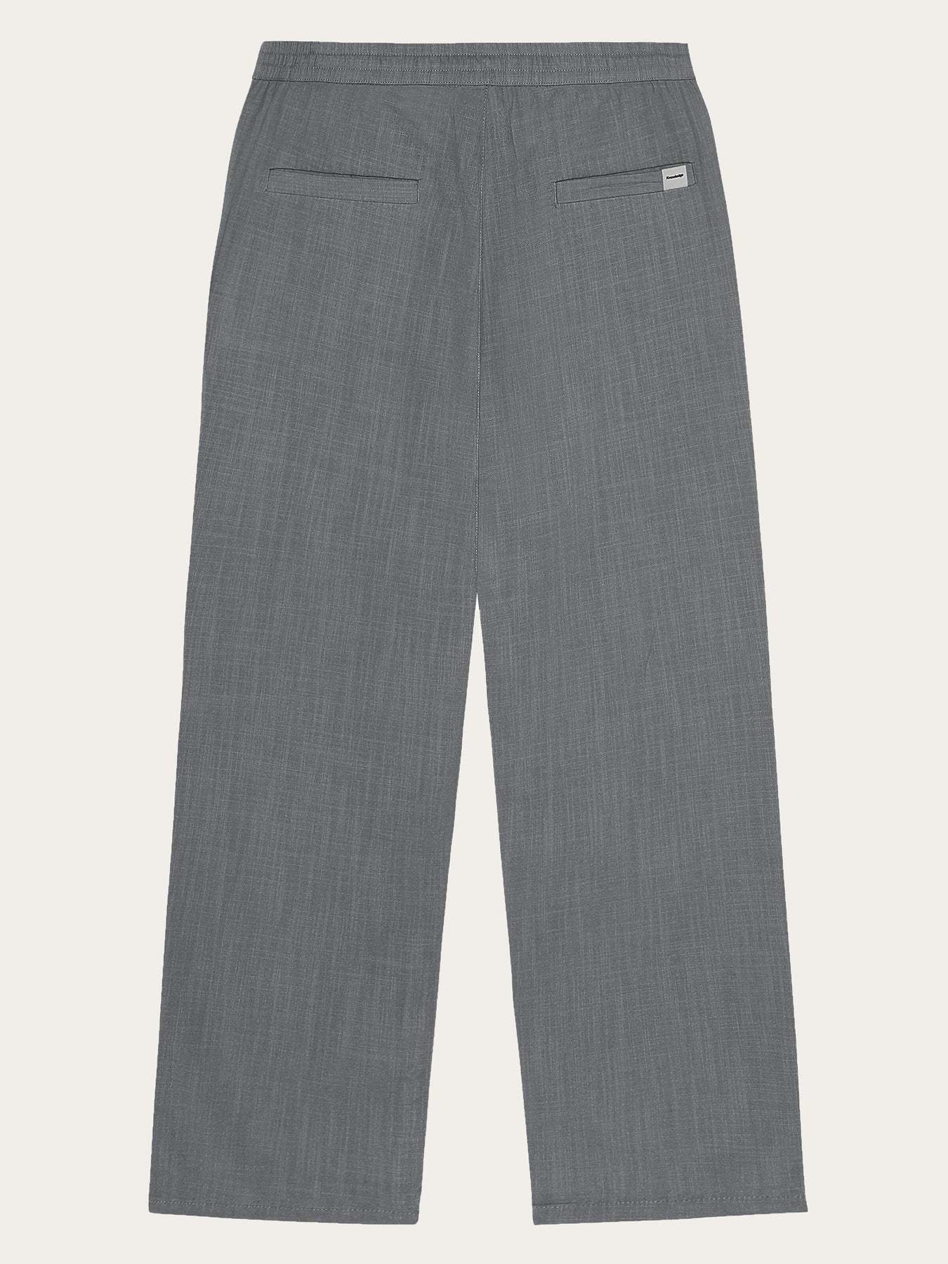 KnowledgeCotton Apparel KnowledgeCotton, Tim Tapered Linen, ultimate grey, XL