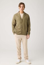 KnowledgeCotton Apparel KnowledgeCotton, Tim Tapered Linen, light feather grey, M