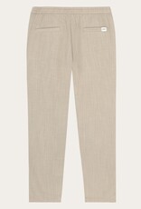 KnowledgeCotton Apparel KnowledgeCotton, Tim Tapered Linen, light feather grey, M