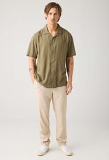 KnowledgeCotton Apparel KnowledgeCotton, Tim Tapered Linen, light feather grey, S