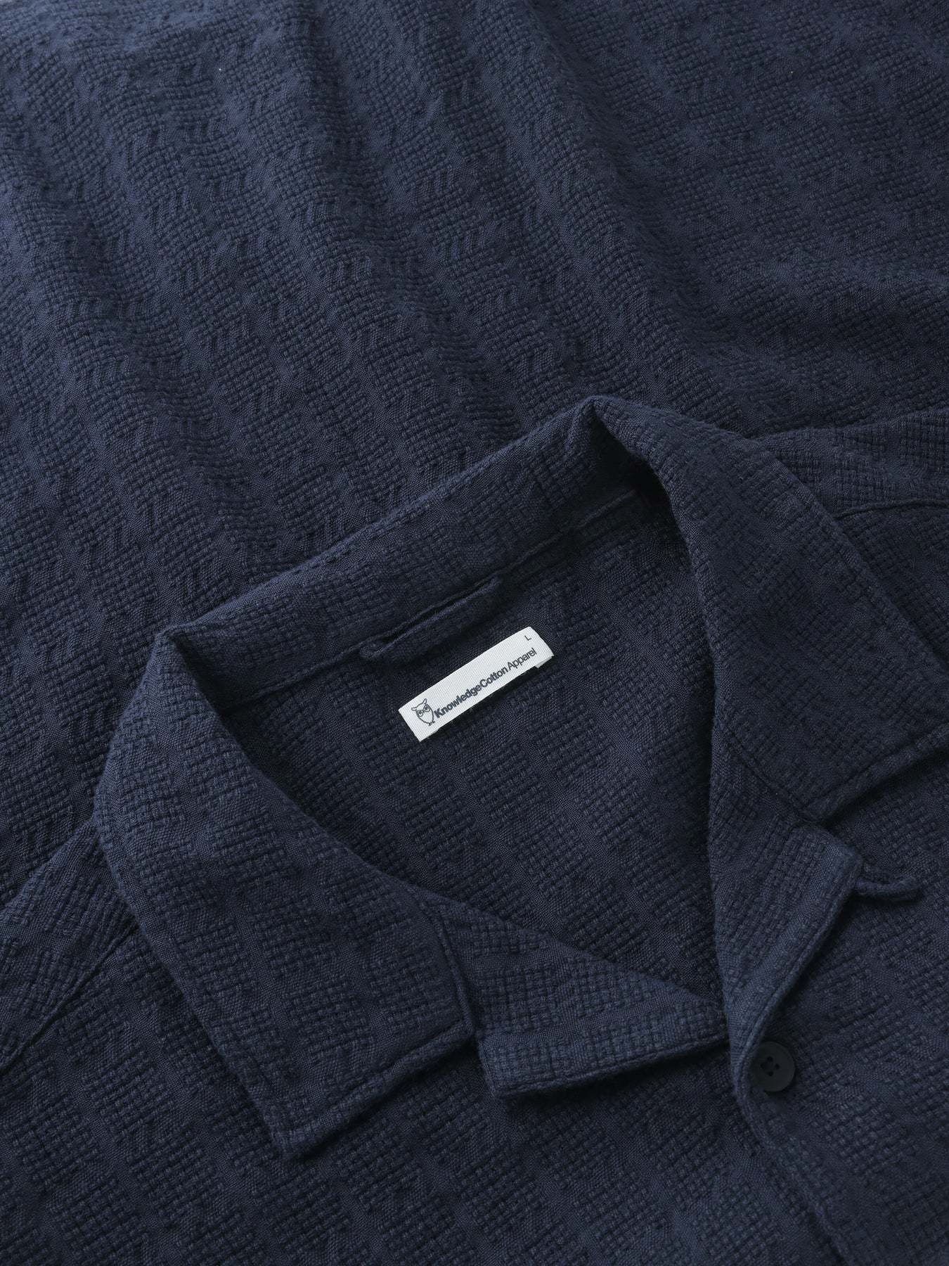 KnowledgeCotton Apparel KnowledgeCotton, Structure SS, night sky, XL