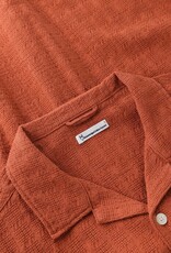 KnowledgeCotton Apparel KnowledgeCotton, Structure SS, burnt brick, S