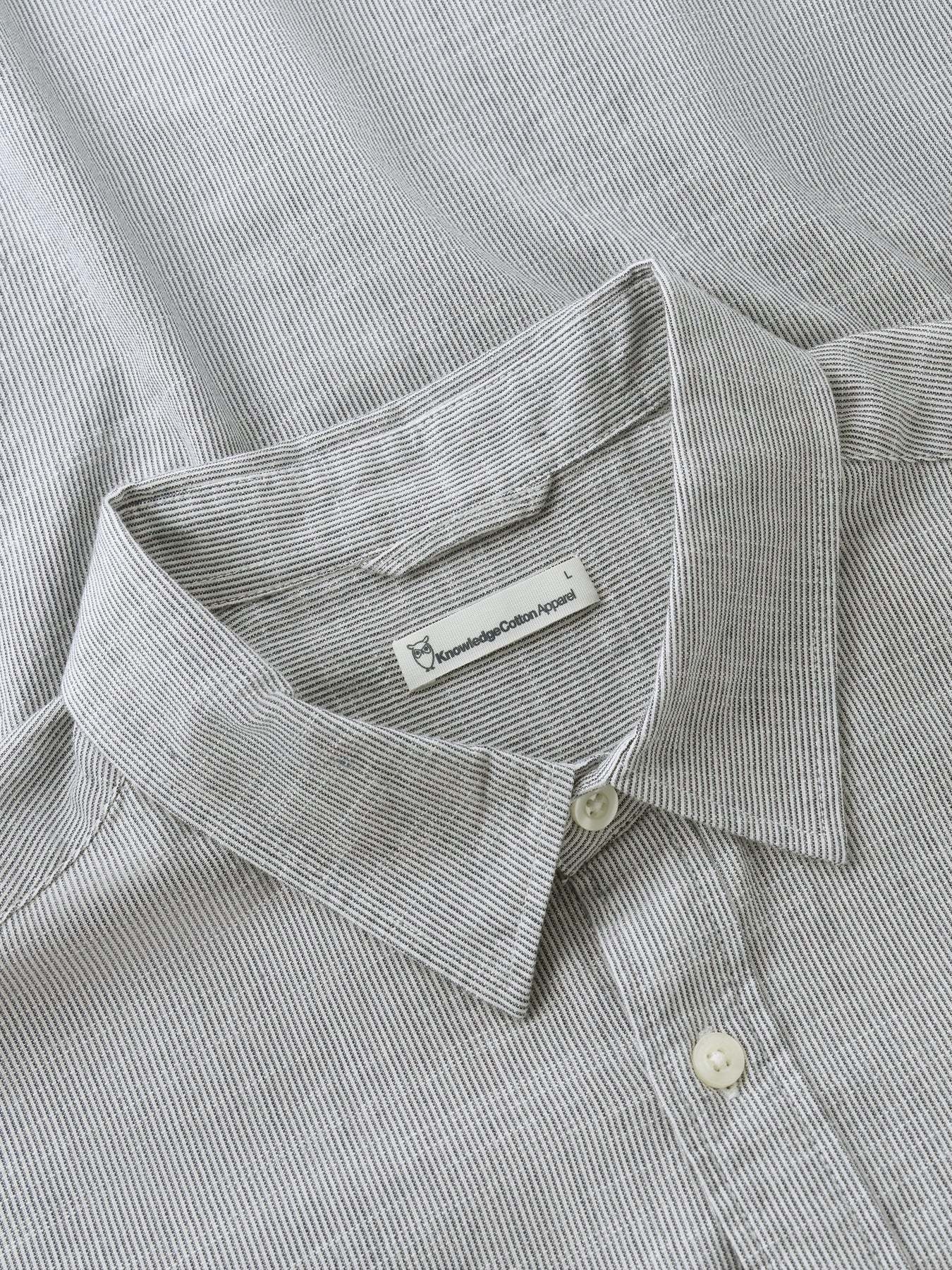 KnowledgeCotton Apparel KnowledgeCotton, Dune Reg Stripe, blue, XL