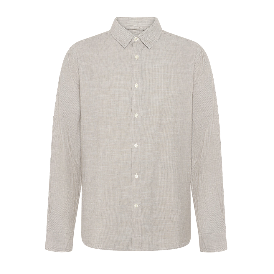 KnowledgeCotton Apparel KnowledgeCotton, Dune Reg Stripe, green, S