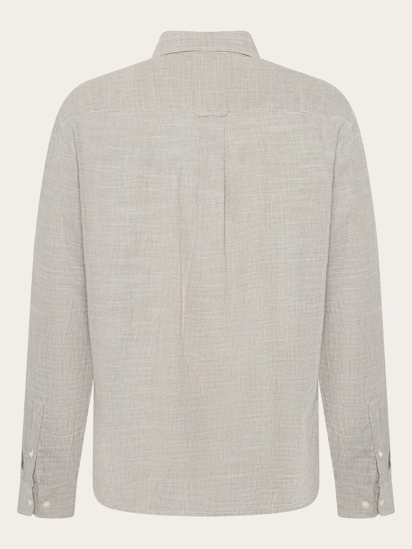 KnowledgeCotton Apparel KnowledgeCotton, Dune Reg Stripe, green, S