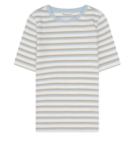 KnowledgeCotton Apparel KnowledgeCotton, Rib T-shirt, multi stripe, M