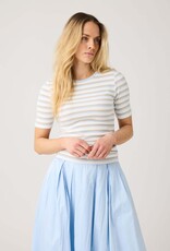 KnowledgeCotton Apparel KnowledgeCotton, Rib T-shirt, multi stripe, M