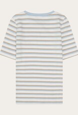 KnowledgeCotton Apparel KnowledgeCotton, Rib T-shirt, multi stripe, S