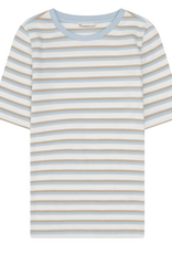 KnowledgeCotton Apparel KnowledgeCotton, Rib T-shirt, multi stripe, XS