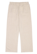 KnowledgeCotton Apparel KnowledgeCotton, Posey Wide Linen Pants, light feather grey, L