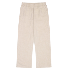 KnowledgeCotton Apparel KnowledgeCotton, Posey Wide Linen Pants, light feather grey, L