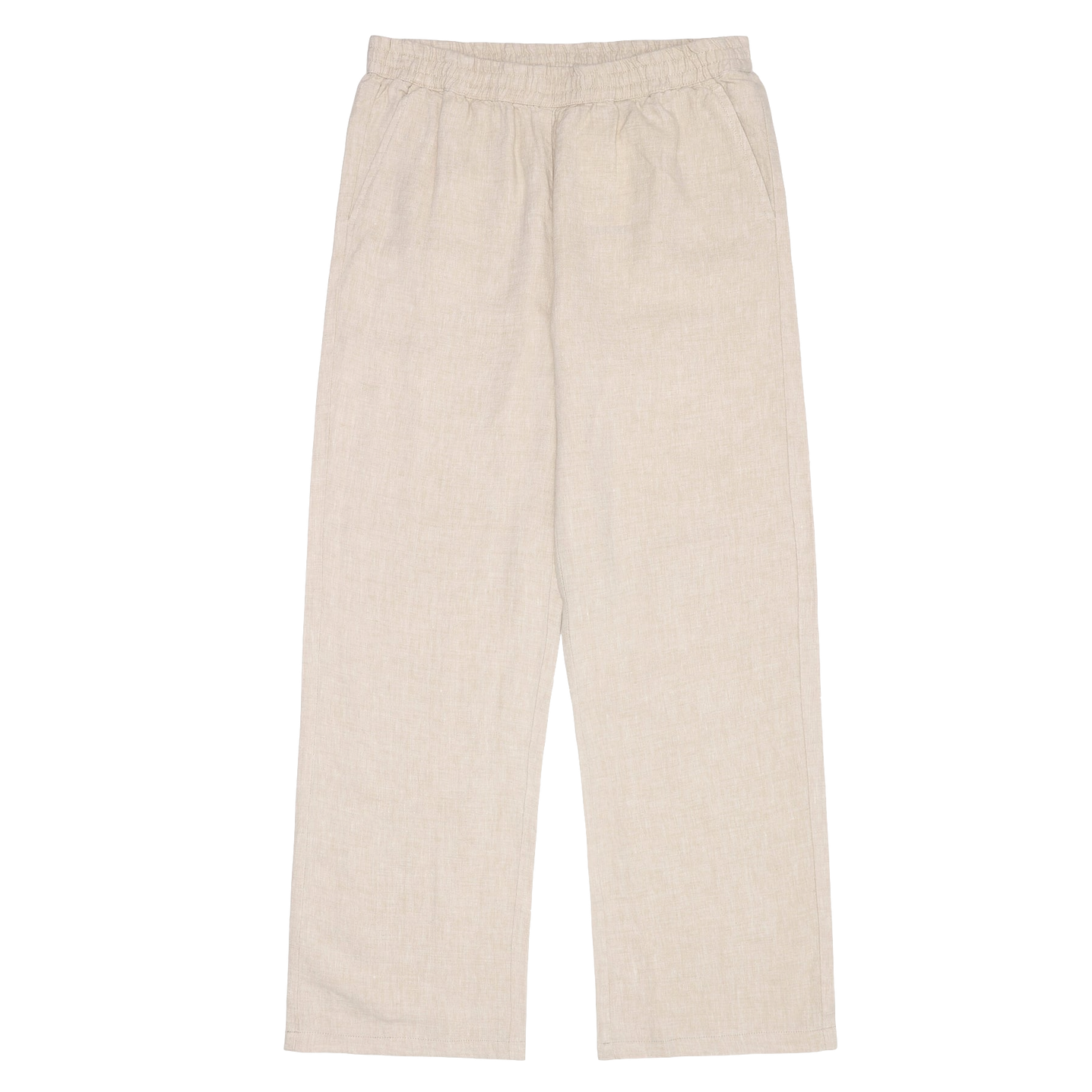 KnowledgeCotton Apparel KnowledgeCotton, Posey Wide Linen Pants, light feather grey, M