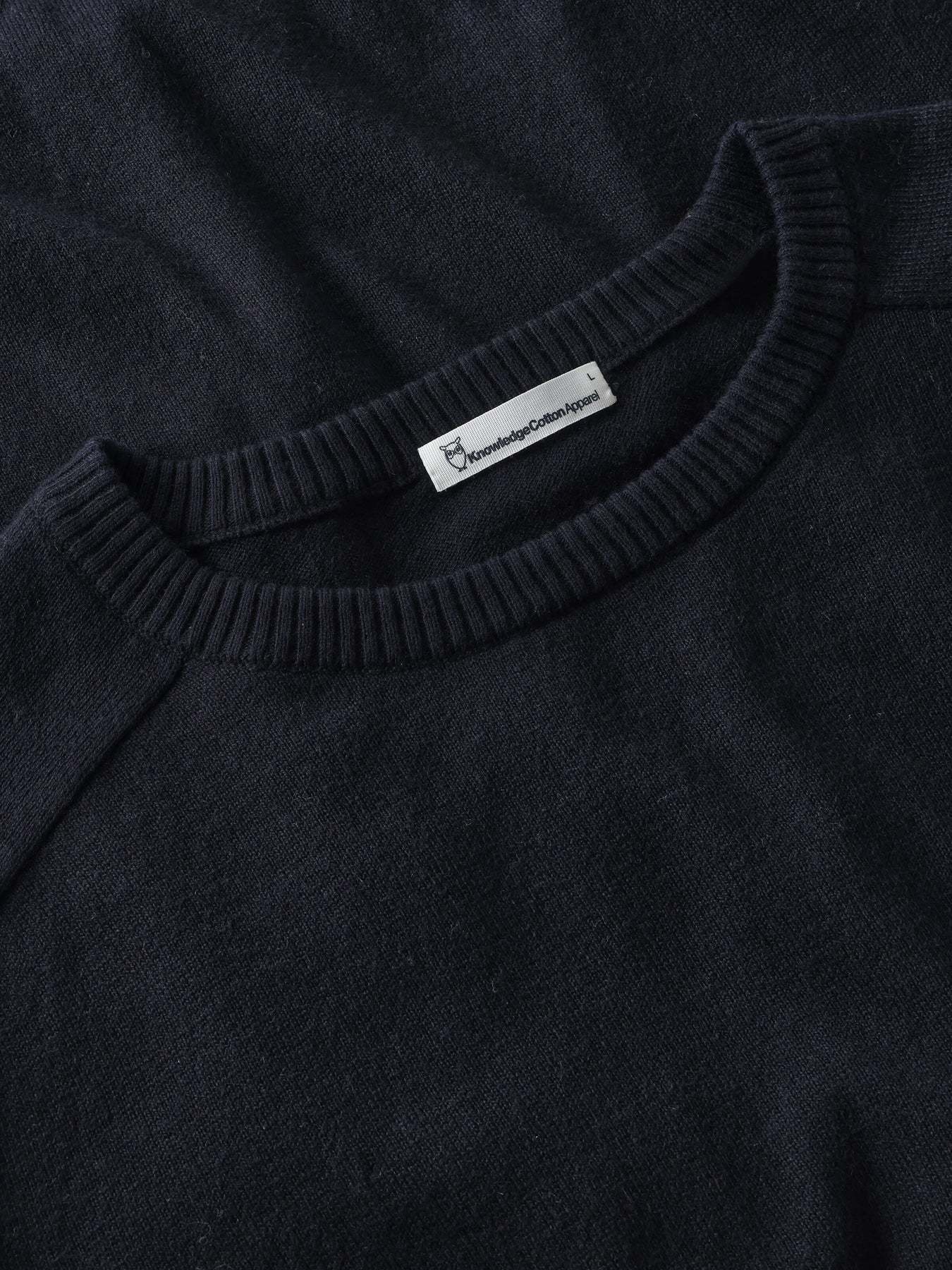 KnowledgeCotton Apparel KnowledgeCotton, Cashmere Crew, night sky, L