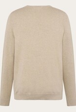 KnowledgeCotton Apparel KnowledgeCotton, Cashmere Crew, light feather grey, S