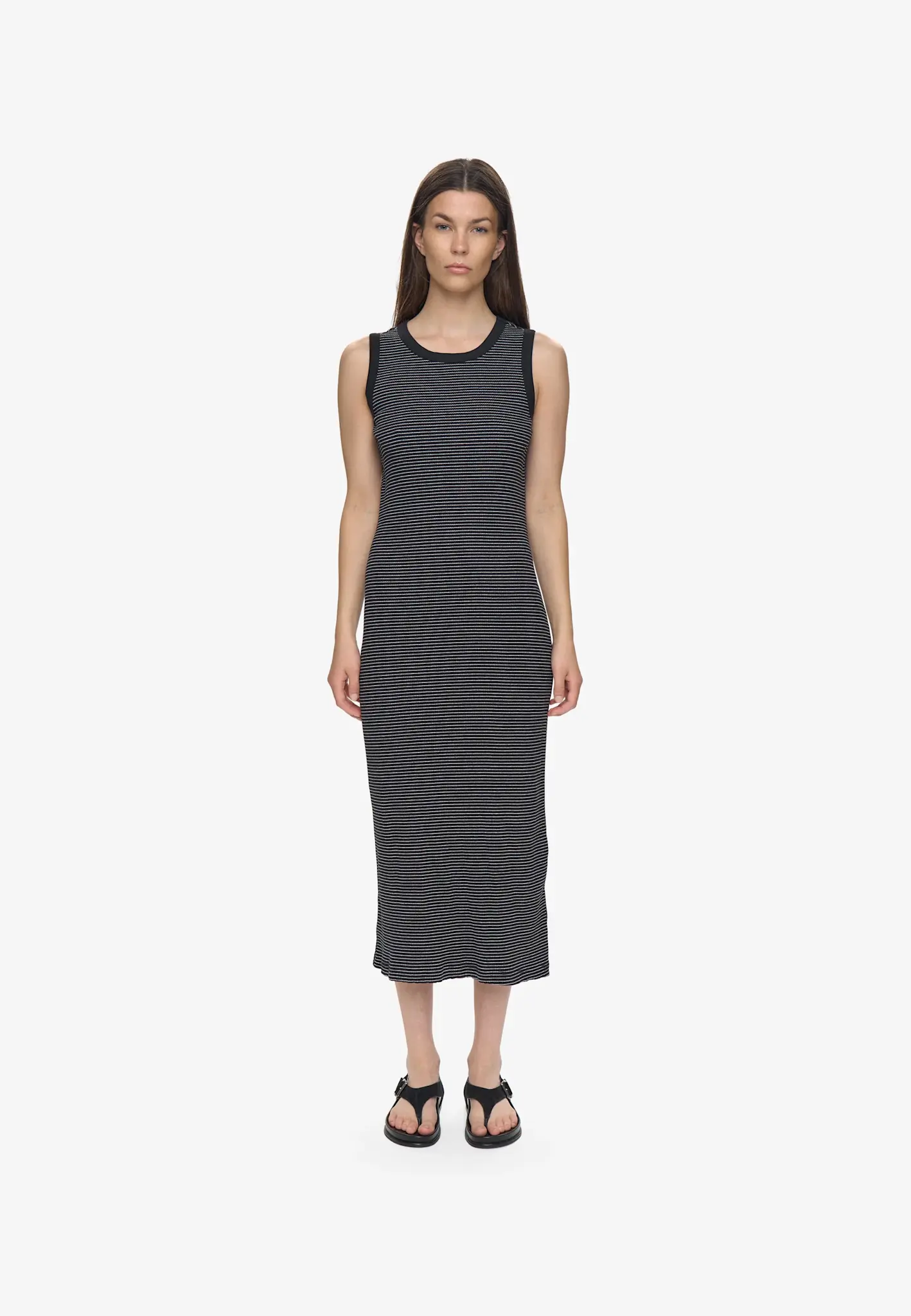 Minimum Minimum, Cyra midi dress, black, XS
