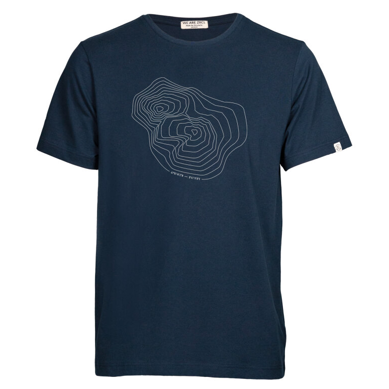 ZRCL ZRCL, Mountain Lines Zeno T-Shirt, blue, M