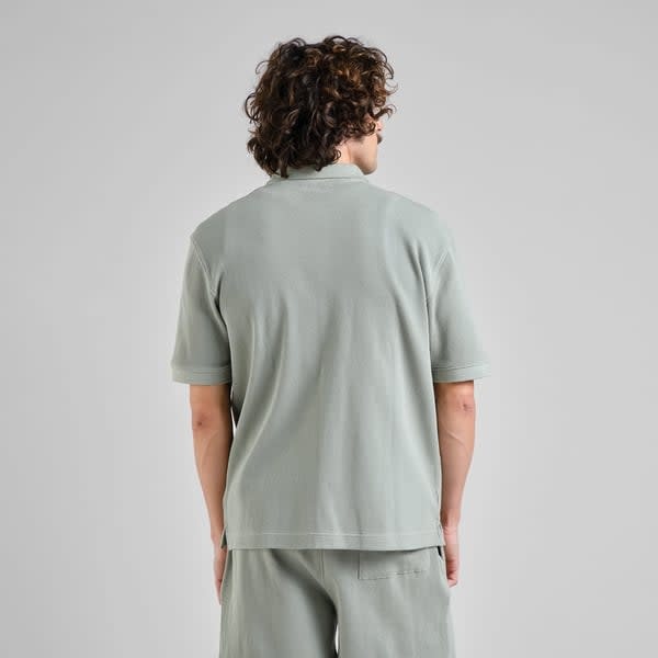 Dedicated Dedicated, Shirt Falkvik Waffle, iceberg green, L