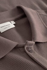 Dedicated Dedicated, Shirt Falkvik Waffle, sparrow brown, M