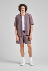 Dedicated Dedicated, Shirt Falkvik Waffle, sparrow brown, S