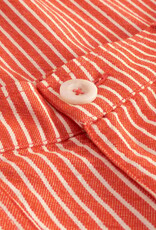 Dedicated Dedicated, Vara Work Stripe,  grenadine  red, L