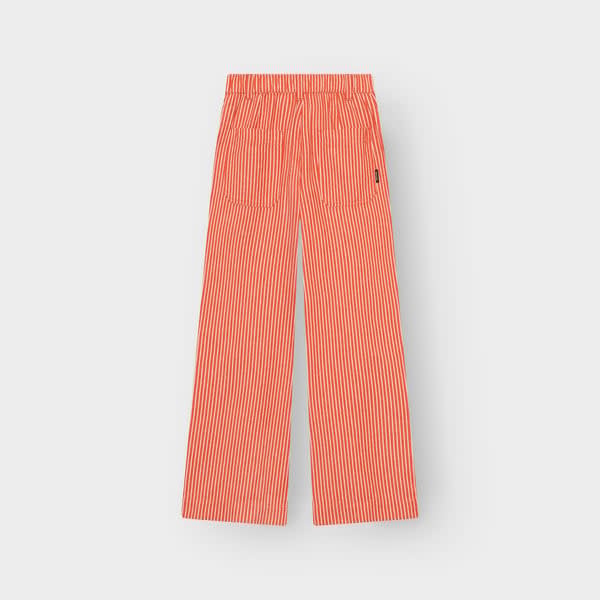 Dedicated Dedicated, Vara Work Stripe,  grenadine  red, L