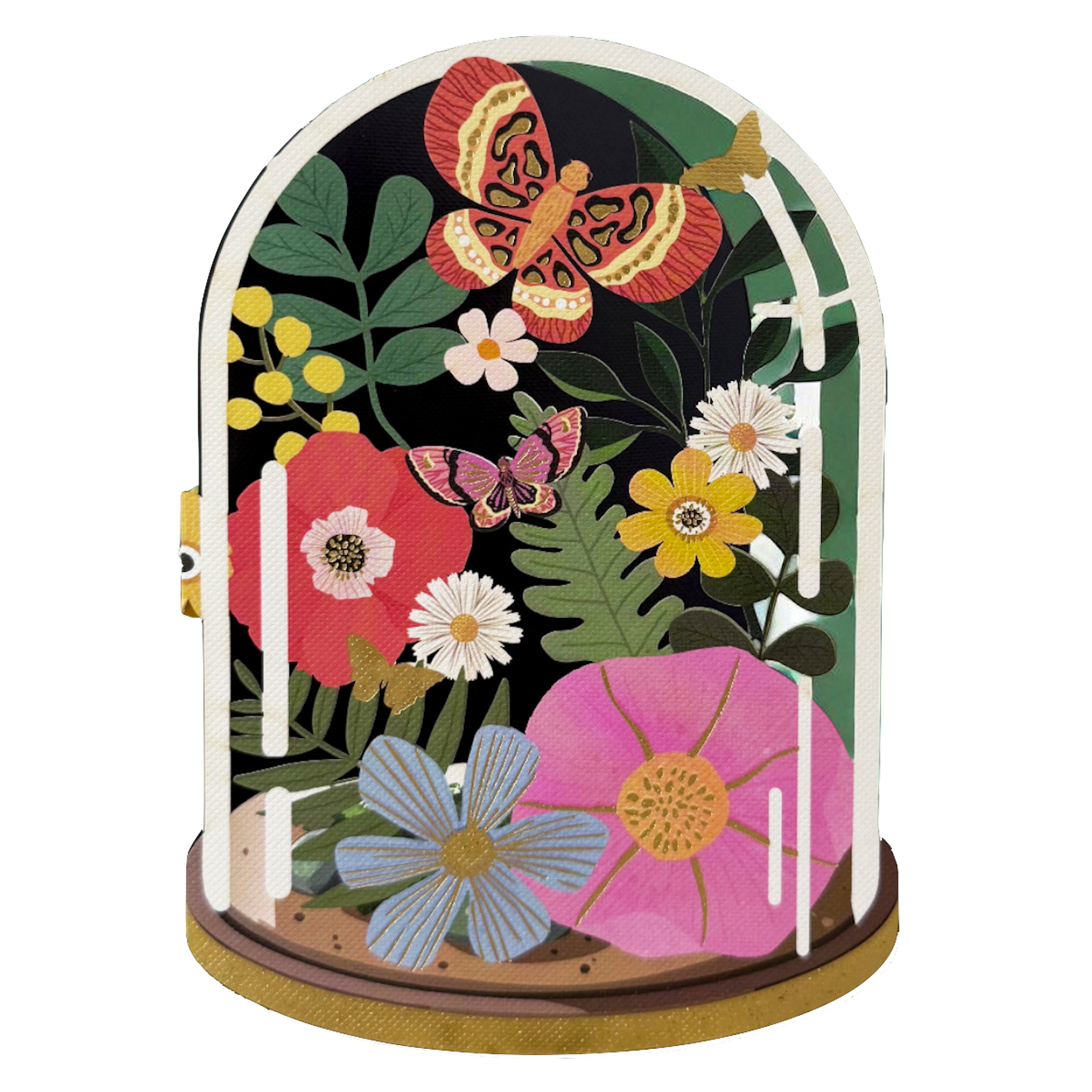 Alljoy Alljoy, Pop Up Card, flower