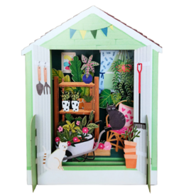 Alljoy Alljoy, Pop Up Card, garden shed